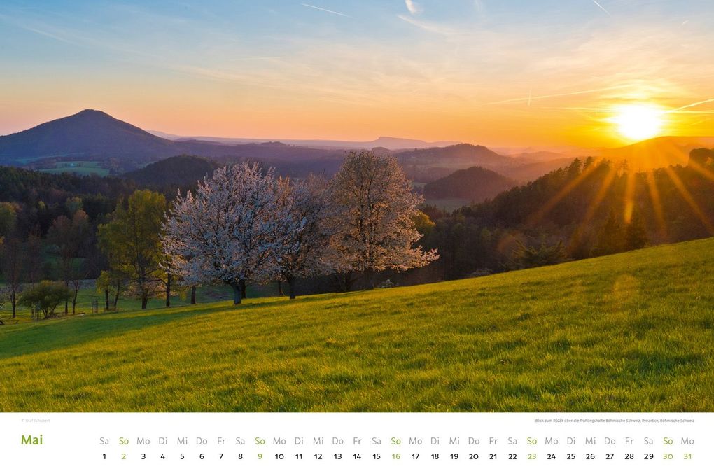 Weitere Ansicht: Kalender Sächsische & Böhmische Schweiz 2027