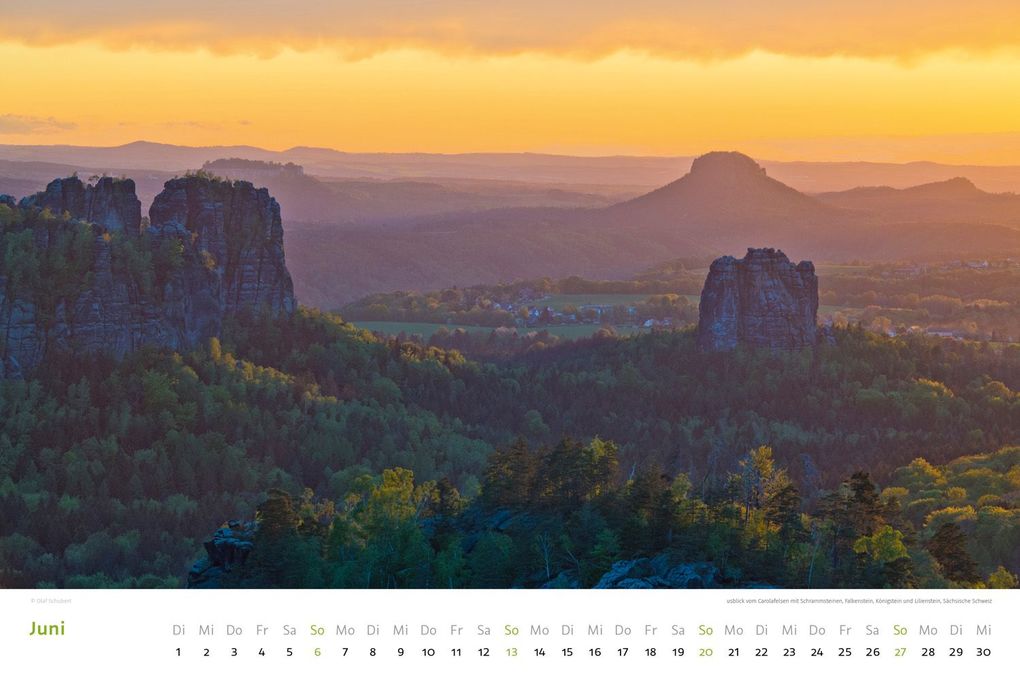 Weitere Ansicht: Kalender Sächsische & Böhmische Schweiz 2027