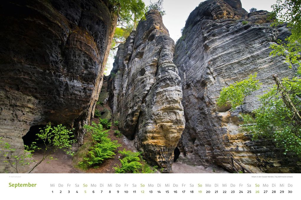 Weitere Ansicht: Kalender Sächsische & Böhmische Schweiz 2027