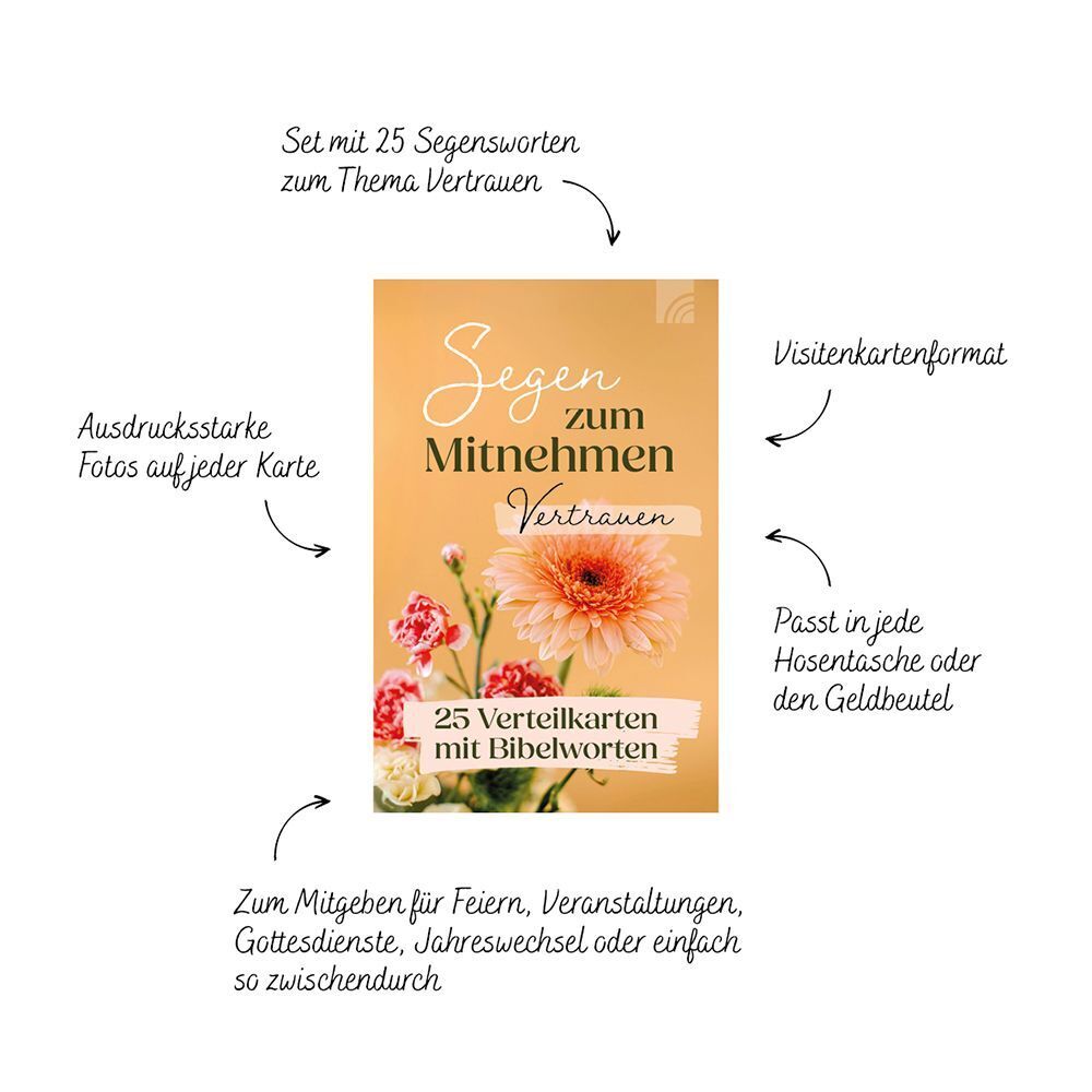 Weitere Ansicht: Vertrauen - Segen zum Mitnehmen