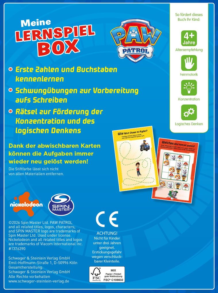 Weitere Ansicht: Meine Lernspielbox PAW Patrol