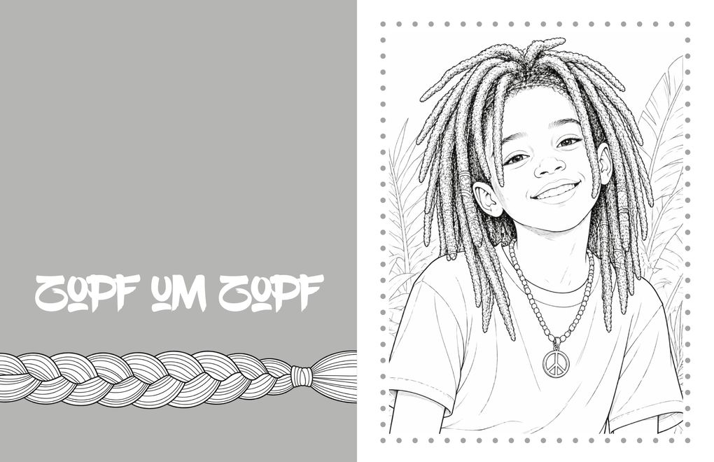 Weitere Ansicht: Rasta-Träume - Rastazöpfe, Braids & kreative Flechtfrisuren | Nanja Holland