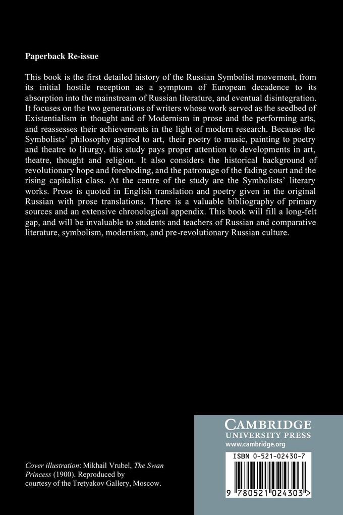 Weitere Ansicht: A History of Russian Symbolism | Avril Pyman