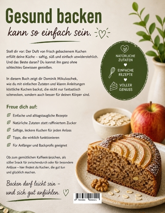 Weitere Ansicht: Gesunde Kuchen backen | Dominik Mikulaschek