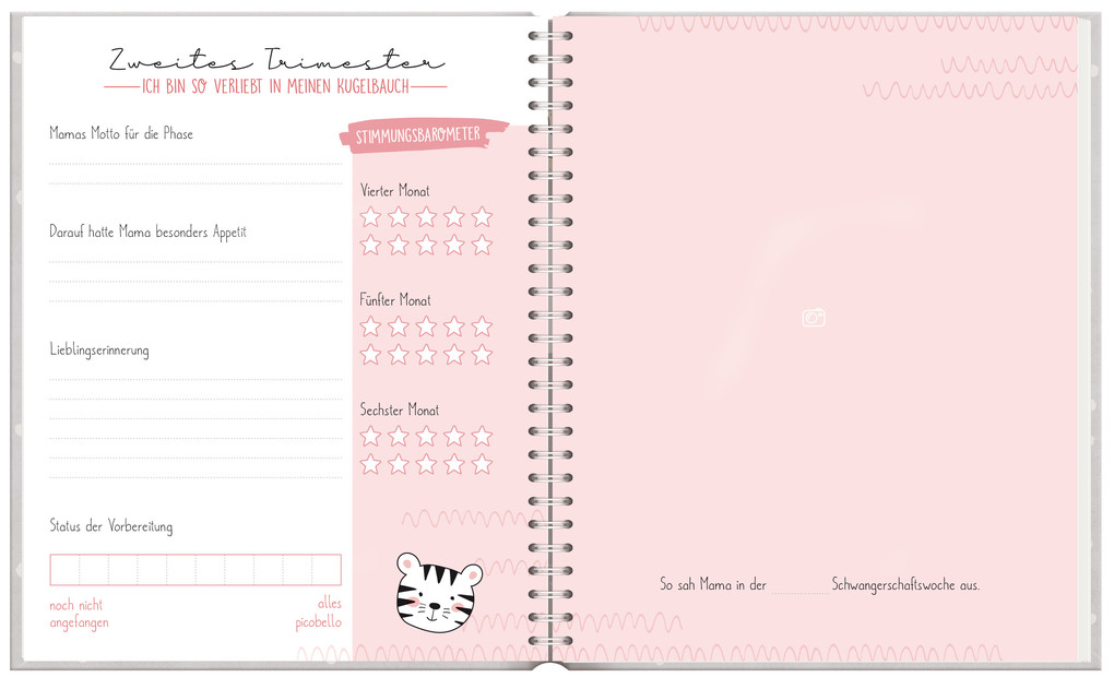 Weitere Ansicht: Babyalbum Willkommen kleiner Schatz