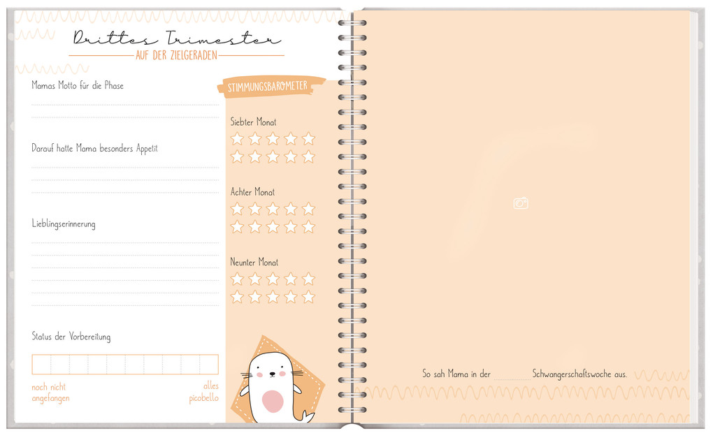 Weitere Ansicht: Babyalbum Willkommen kleiner Schatz