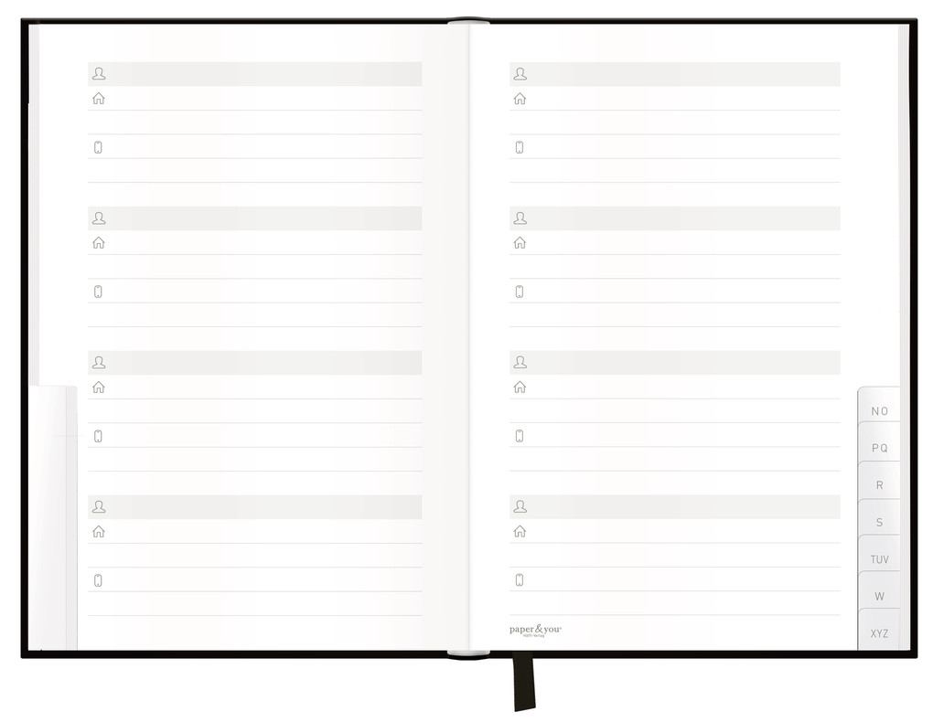 Weitere Ansicht: Adressbuch A6+