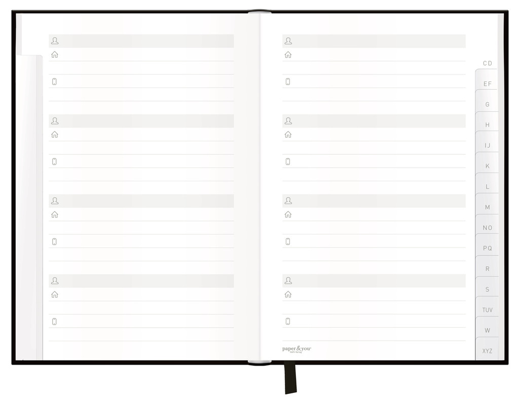 Weitere Ansicht: Adressbuch A6+