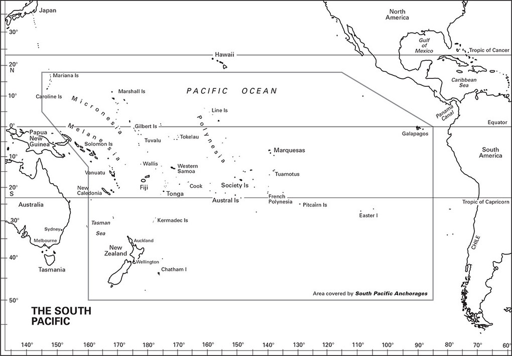 Weitere Ansicht: South Pacific Anchorages | Warwick Clay