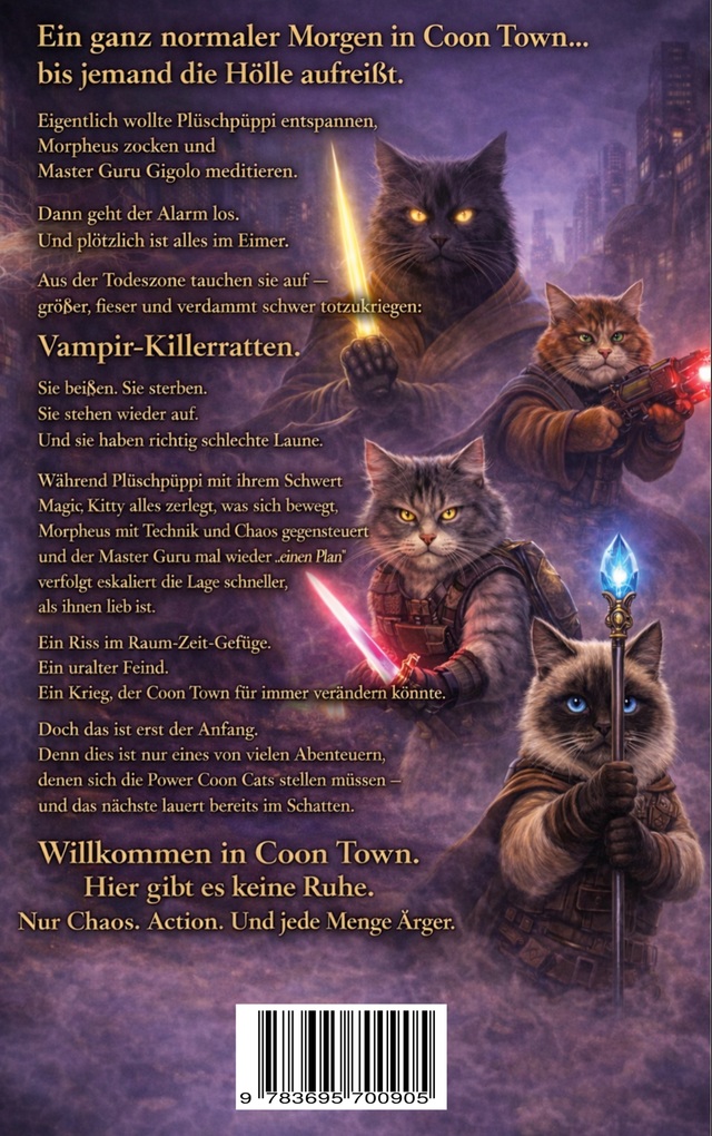 Weitere Ansicht: Die Abenteuer der Power Coon Cats | Thorsten Kay