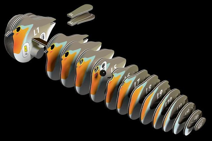 Weitere Ansicht: EUGY - 3D Bastelset Rotkehlchen