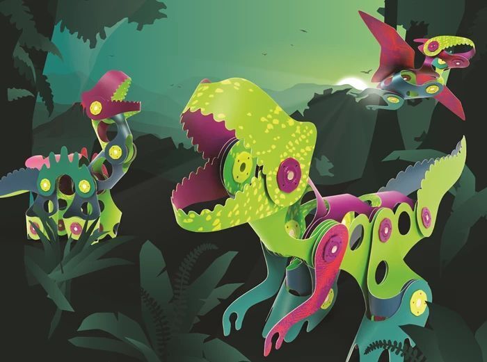 Weitere Ansicht: CLIXO - Dinosaurier
