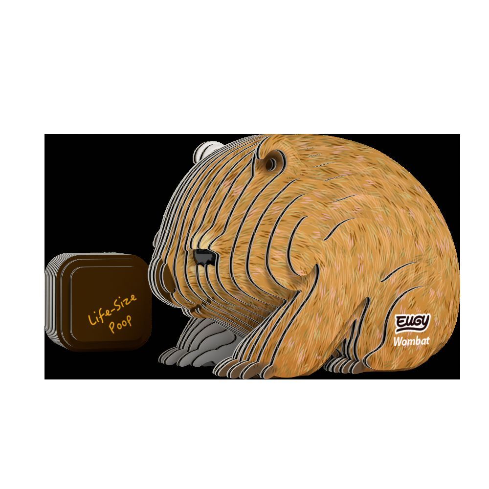 Weitere Ansicht: EUGY - 3D Bastelset Wombat