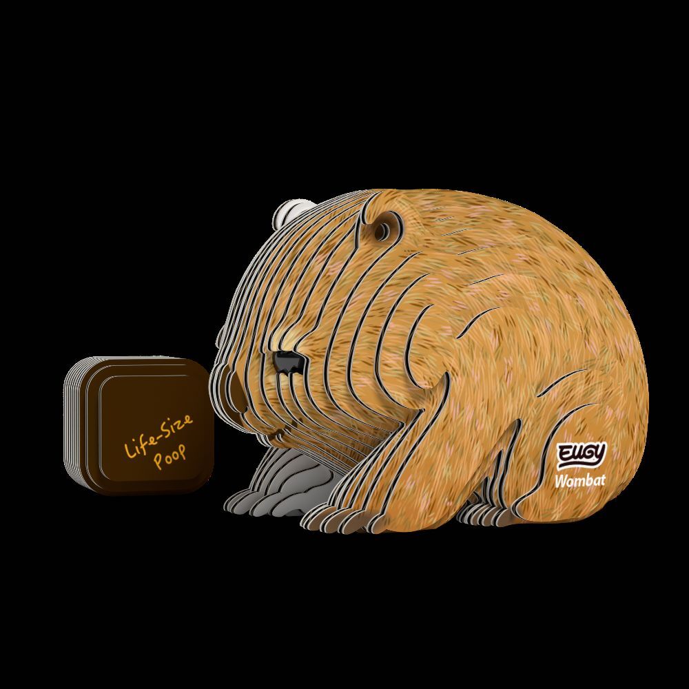 Weitere Ansicht: EUGY - 3D Bastelset Wombat