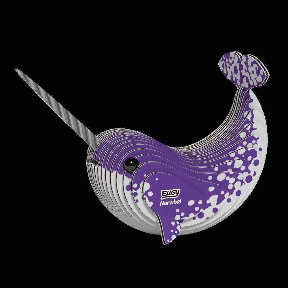 Weitere Ansicht: EUGY - 3D Bastelset Narwal