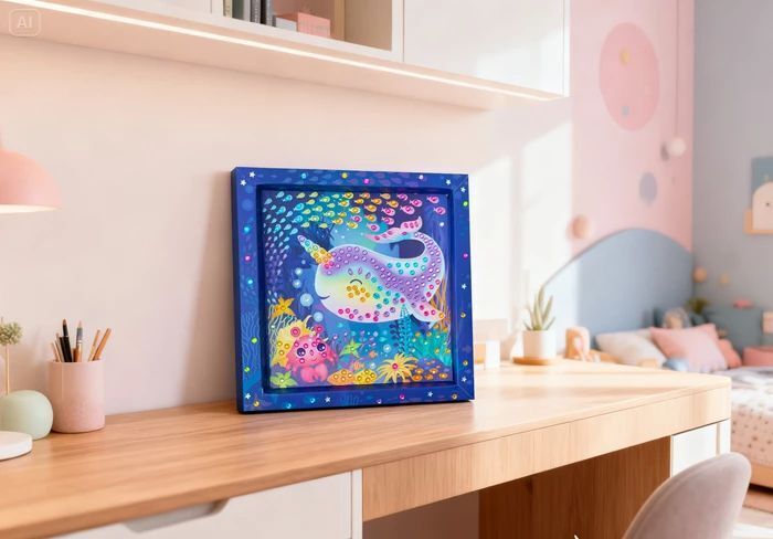 Weitere Ansicht: ARTISTA - Glitzersteinbilder (MQ8)