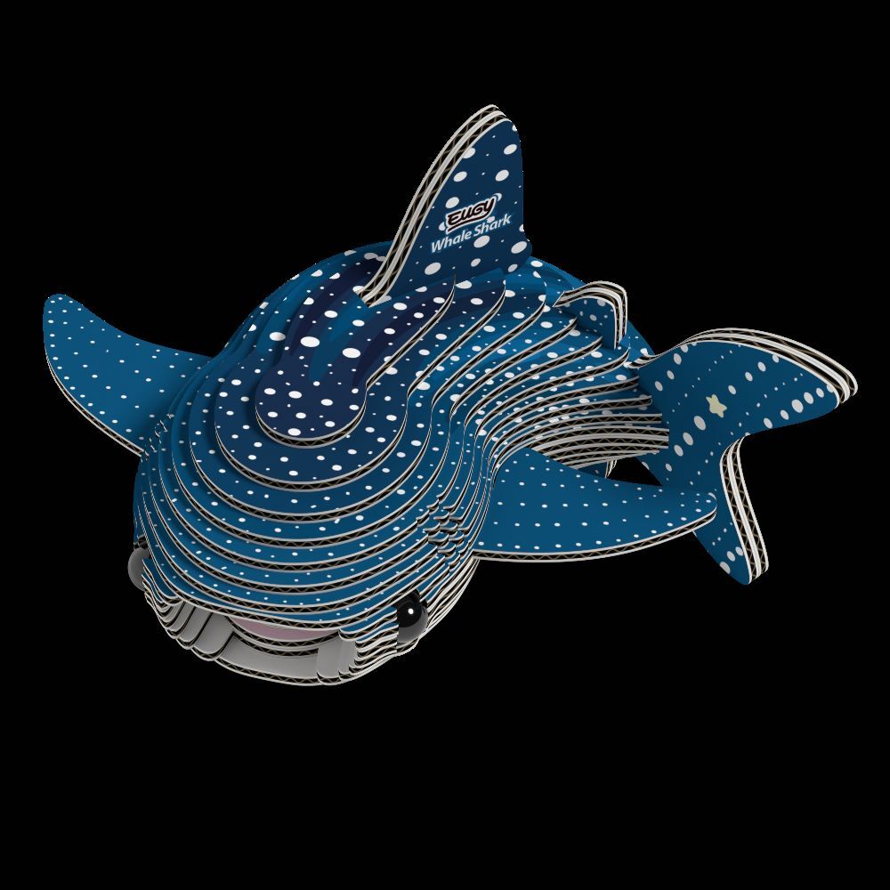Weitere Ansicht: EUGY - 3D Bastelset Walhai
