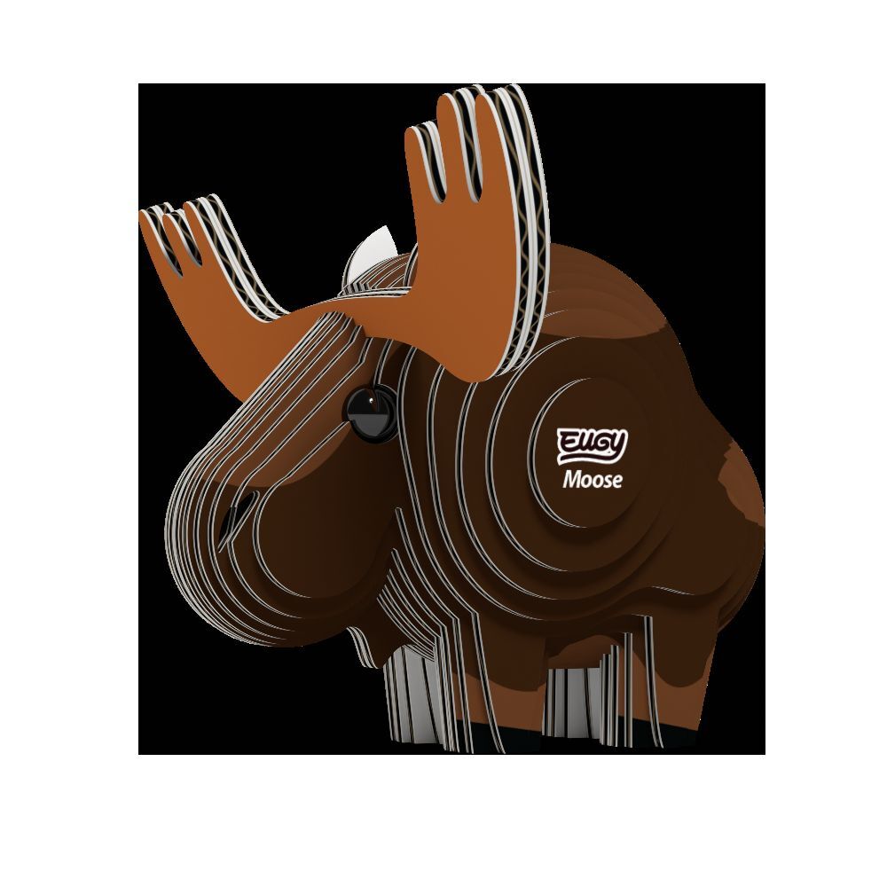 Weitere Ansicht: EUGY - 3D Bastelset Elch