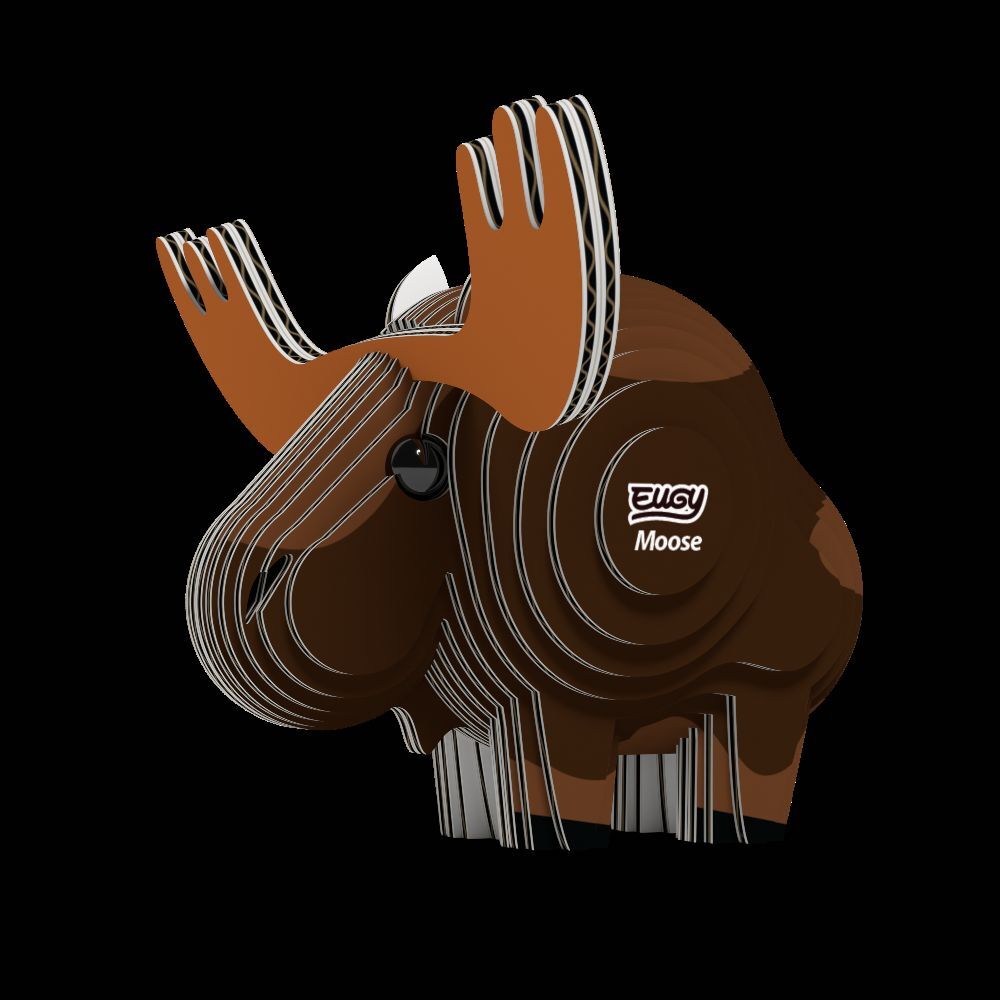 Weitere Ansicht: EUGY - 3D Bastelset Elch