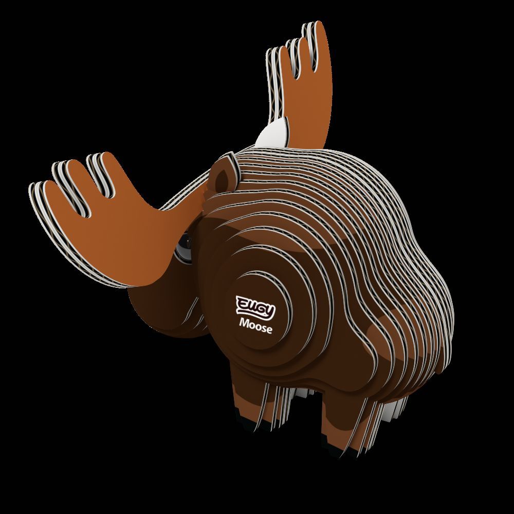 Weitere Ansicht: EUGY - 3D Bastelset Elch