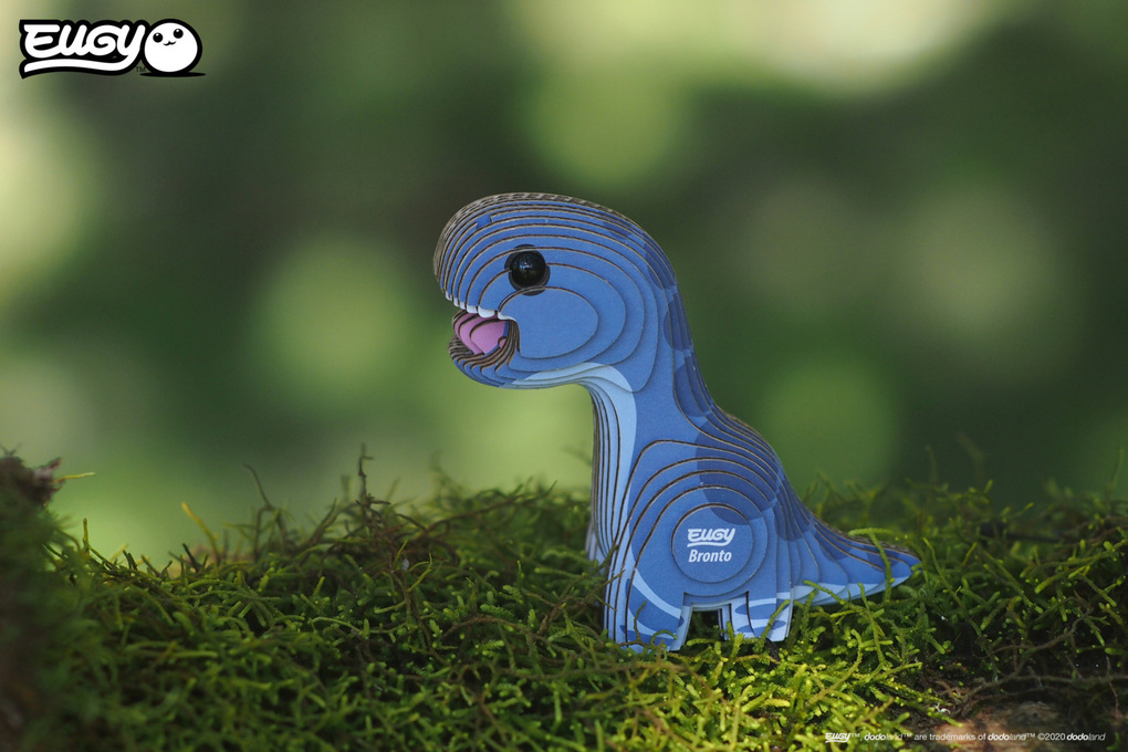 Weitere Ansicht: EUGY - 3D Bastelset Brontosaurus