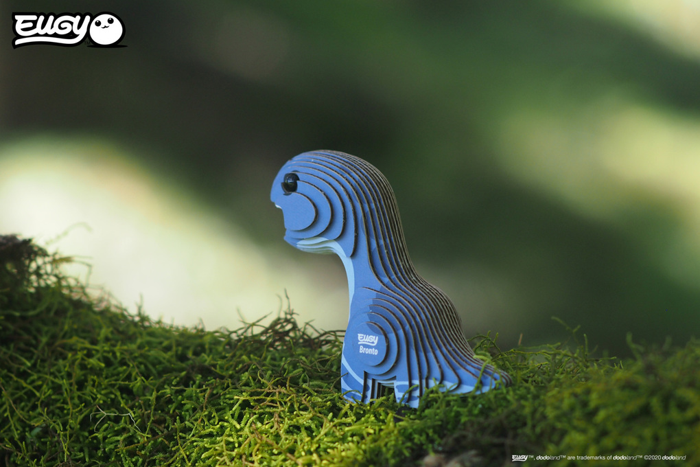 Weitere Ansicht: EUGY - 3D Bastelset Brontosaurus