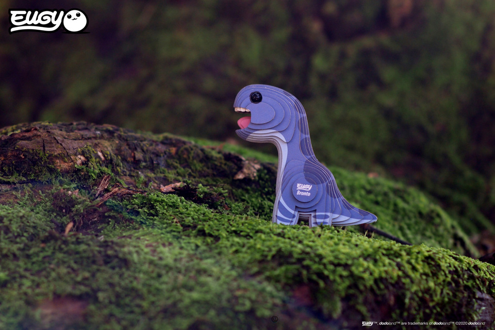 Weitere Ansicht: EUGY - 3D Bastelset Brontosaurus