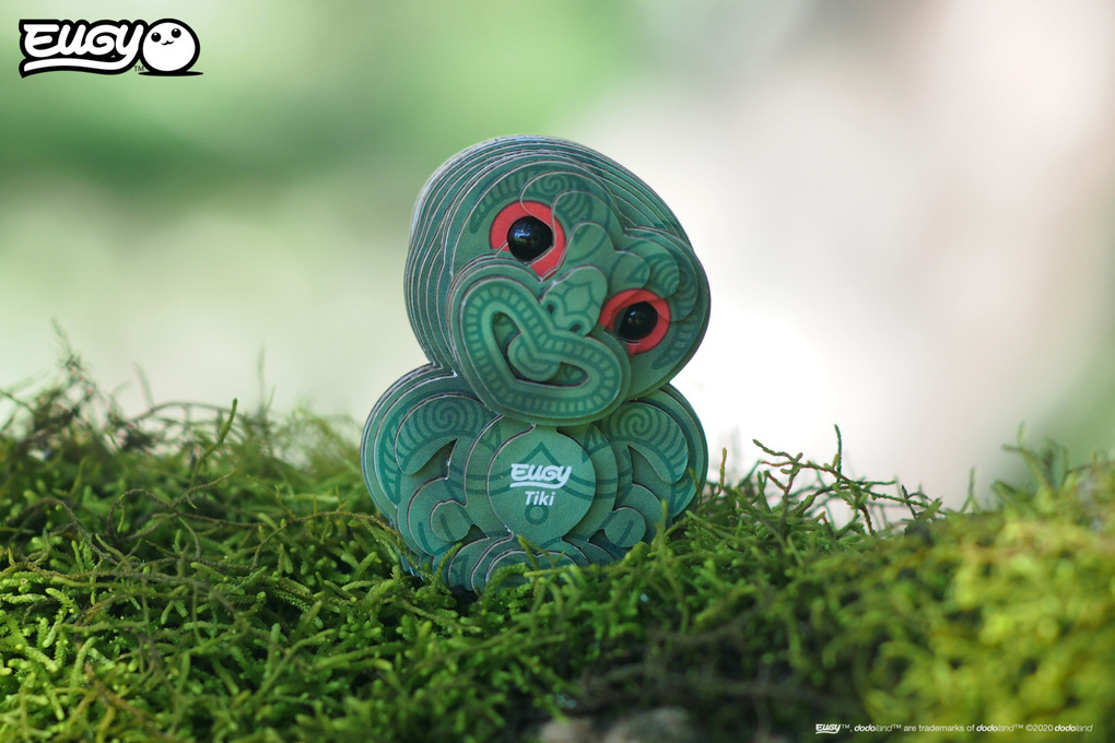 Weitere Ansicht: EUGY - 3D Bastelset Tiki
