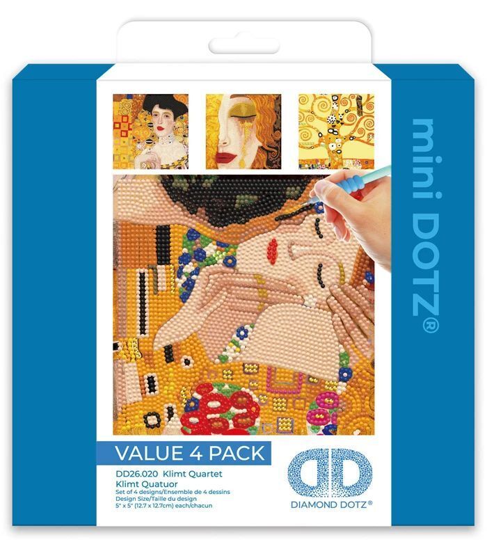 Weitere Ansicht: DIAMOND DOTZ - Diamond Painting Mini Klimt