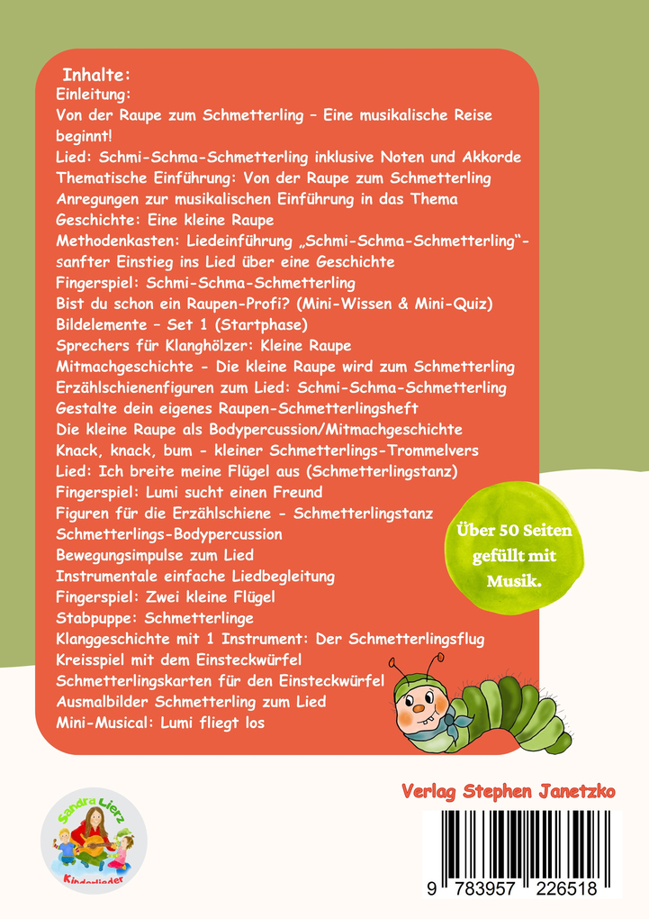 Weitere Ansicht: KlangKISTE: Raupe-Schmetterling | Sandra Lierz