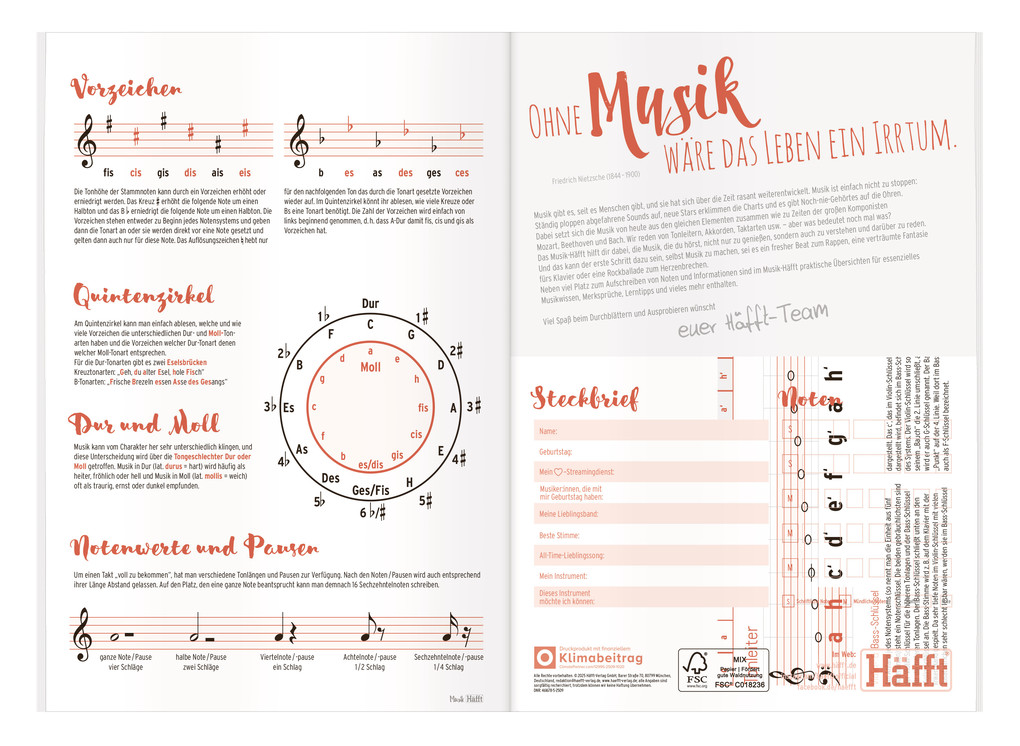 Weitere Ansicht: Musik-Häfft Noten A4