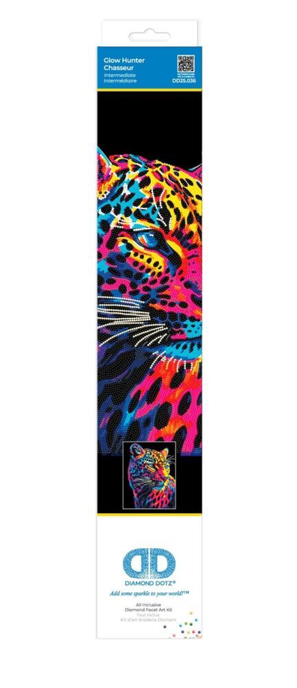 Weitere Ansicht: DIAMOND DOTZ - Diamond Painting Neon Leopard