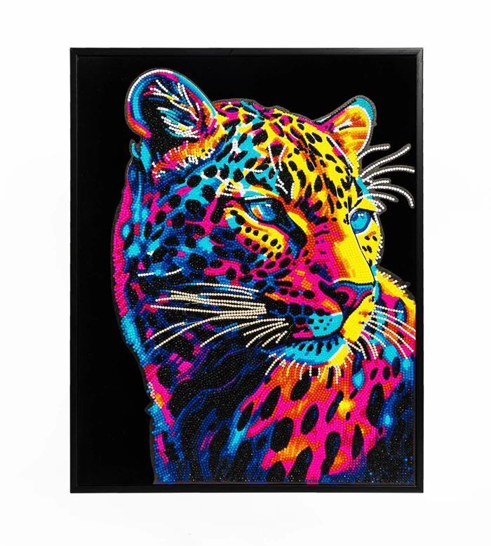 Weitere Ansicht: DIAMOND DOTZ - Diamond Painting Neon Leopard