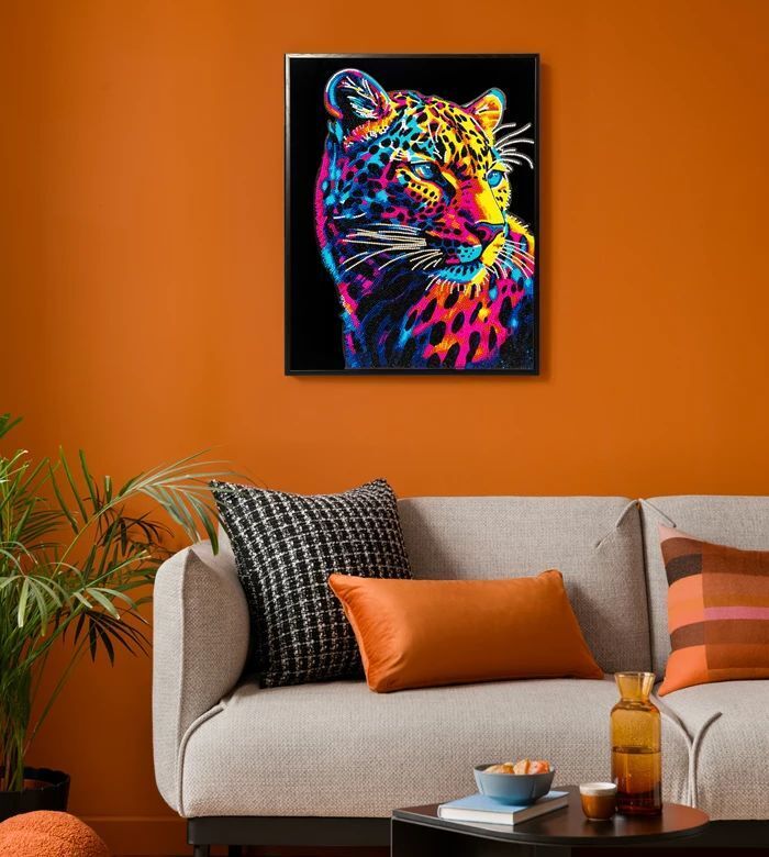 Weitere Ansicht: DIAMOND DOTZ - Diamond Painting Neon Leopard