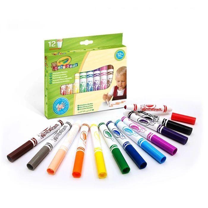 Weitere Ansicht: CRAYOLA - 12 Erste Filzstifte