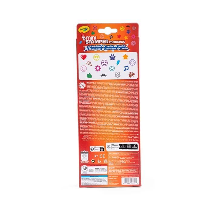 Weitere Ansicht: CRAYOLA - 16 Mini Stempel-Filzstifte