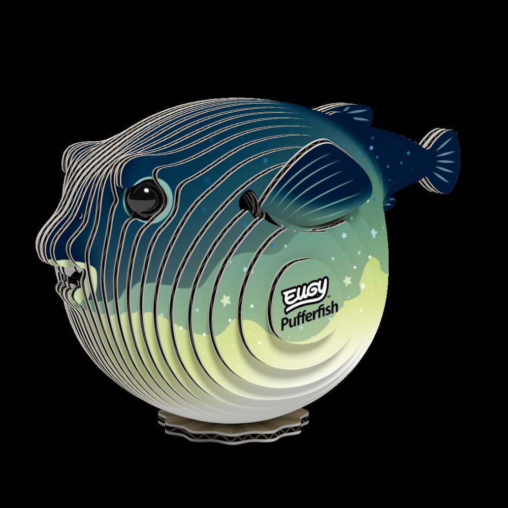 Weitere Ansicht: EUGY - 3D Bastelset Kugelfisch