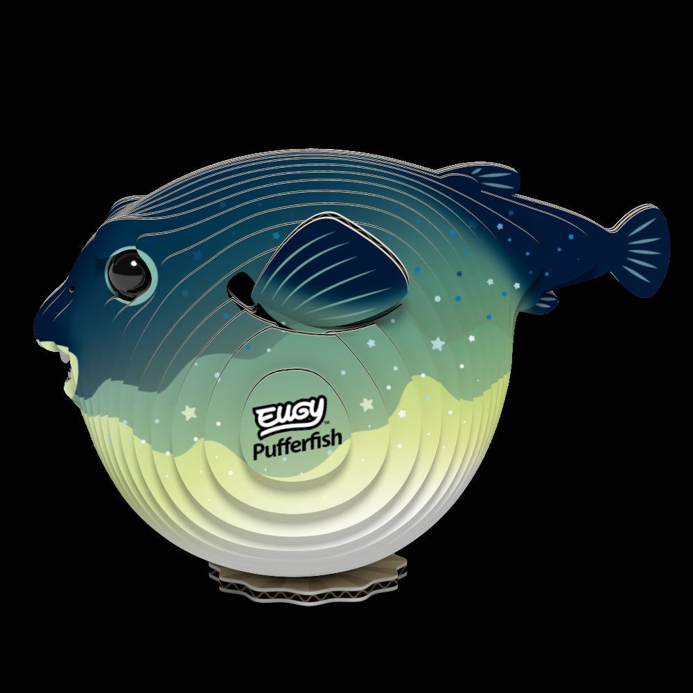Weitere Ansicht: EUGY - 3D Bastelset Kugelfisch