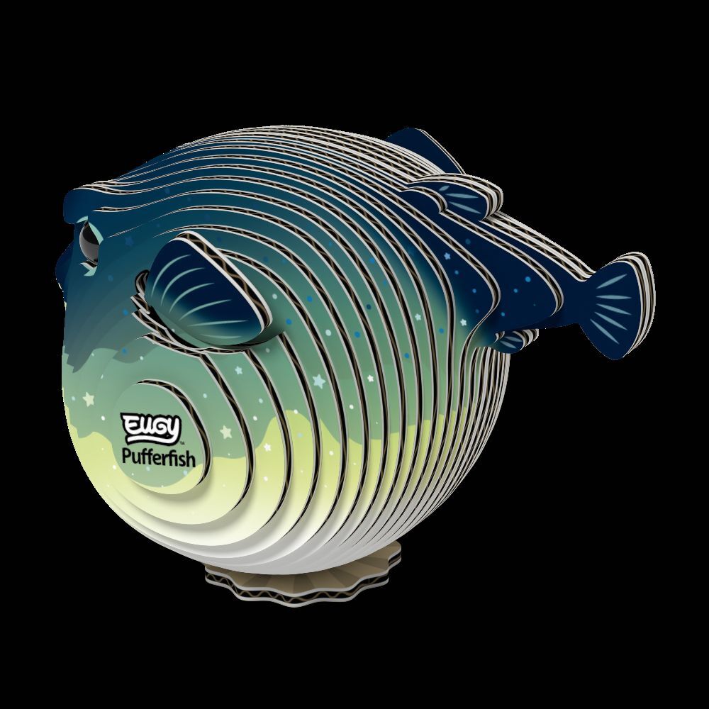 Weitere Ansicht: EUGY - 3D Bastelset Kugelfisch