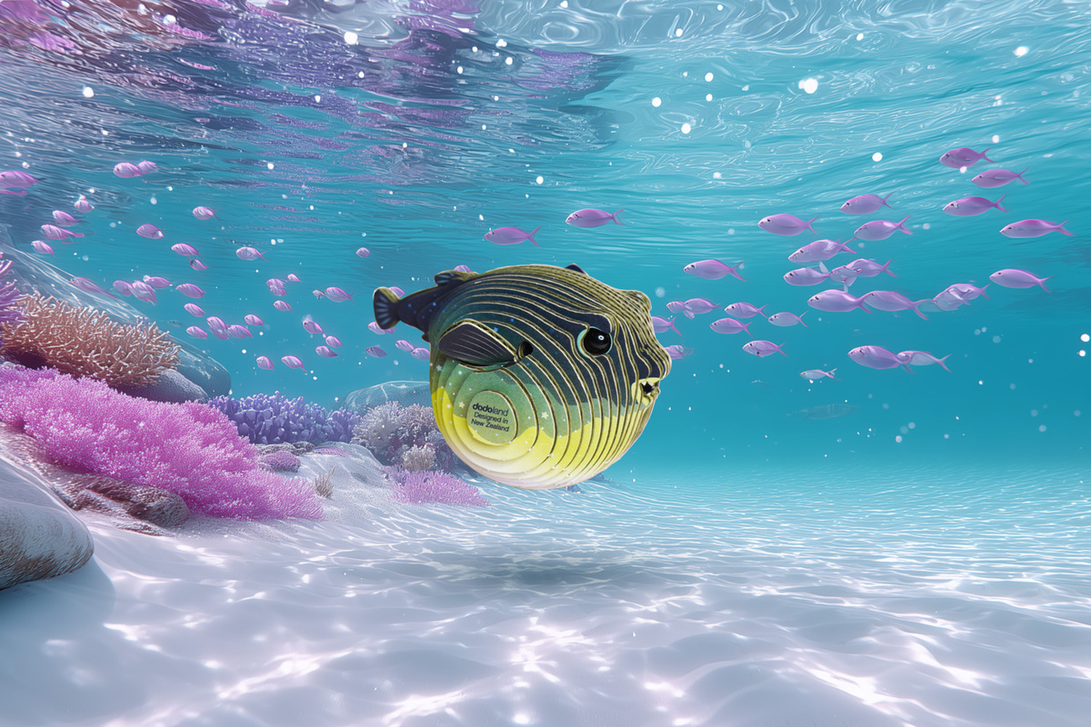 Weitere Ansicht: EUGY - 3D Bastelset Kugelfisch