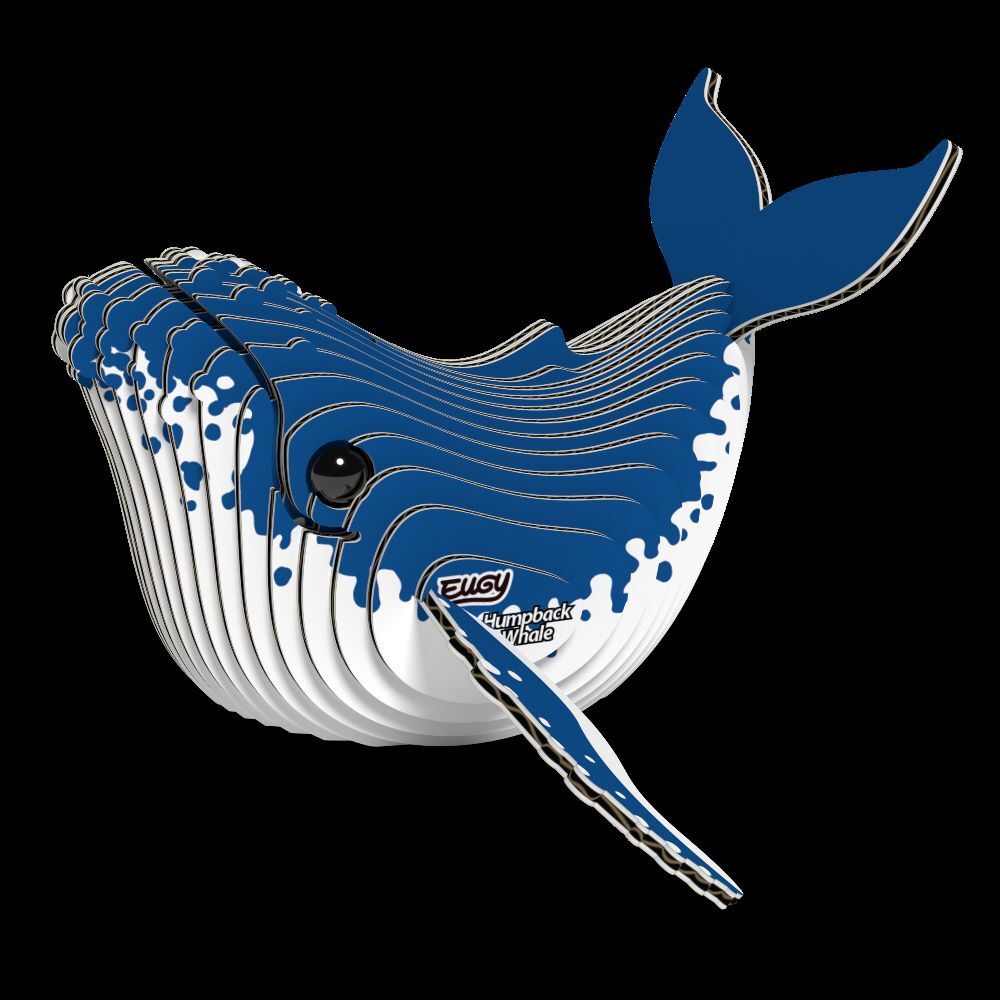 Weitere Ansicht: EUGY - 3D Bastelset Buckelwal