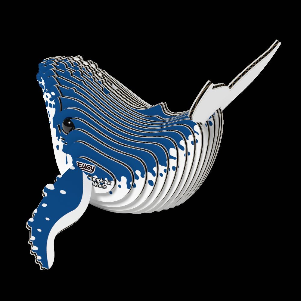 Weitere Ansicht: EUGY - 3D Bastelset Buckelwal
