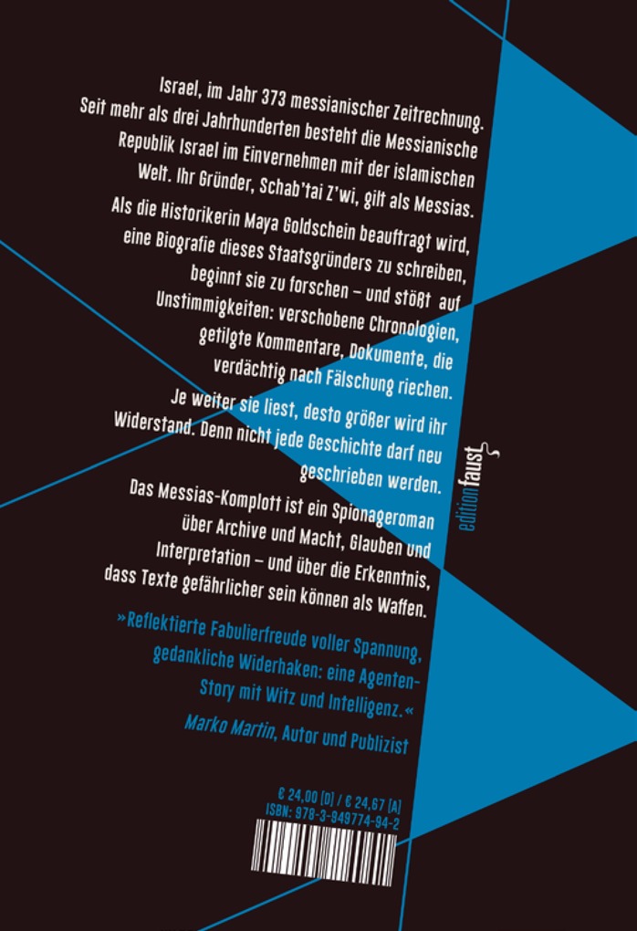 Weitere Ansicht: Das Messias-Komplott | Hannes Stein