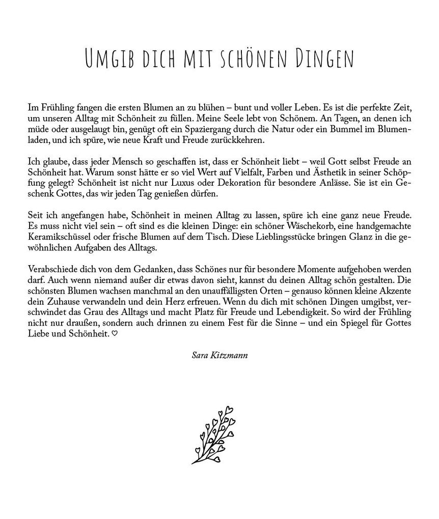 Weitere Ansicht: Ein tägliches Fest 2027 | Sara Kitzmann