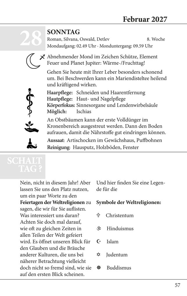 Weitere Ansicht: Mondkalender 2027 | Alexa Himberg, Jörg Roderich
