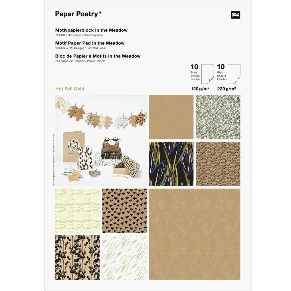 Weitere Ansicht: Motivpapierblock In the Meadow FSC MIX