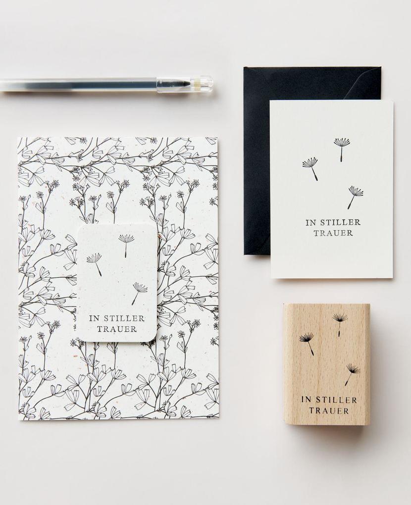 Weitere Ansicht: Stempel In stiller Trauer FSC 100%