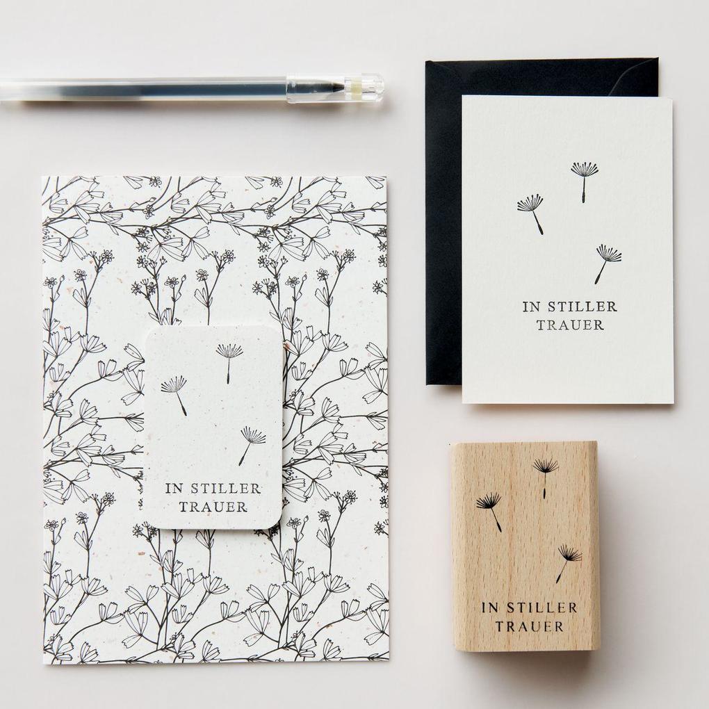 Weitere Ansicht: Stempel In stiller Trauer FSC 100%