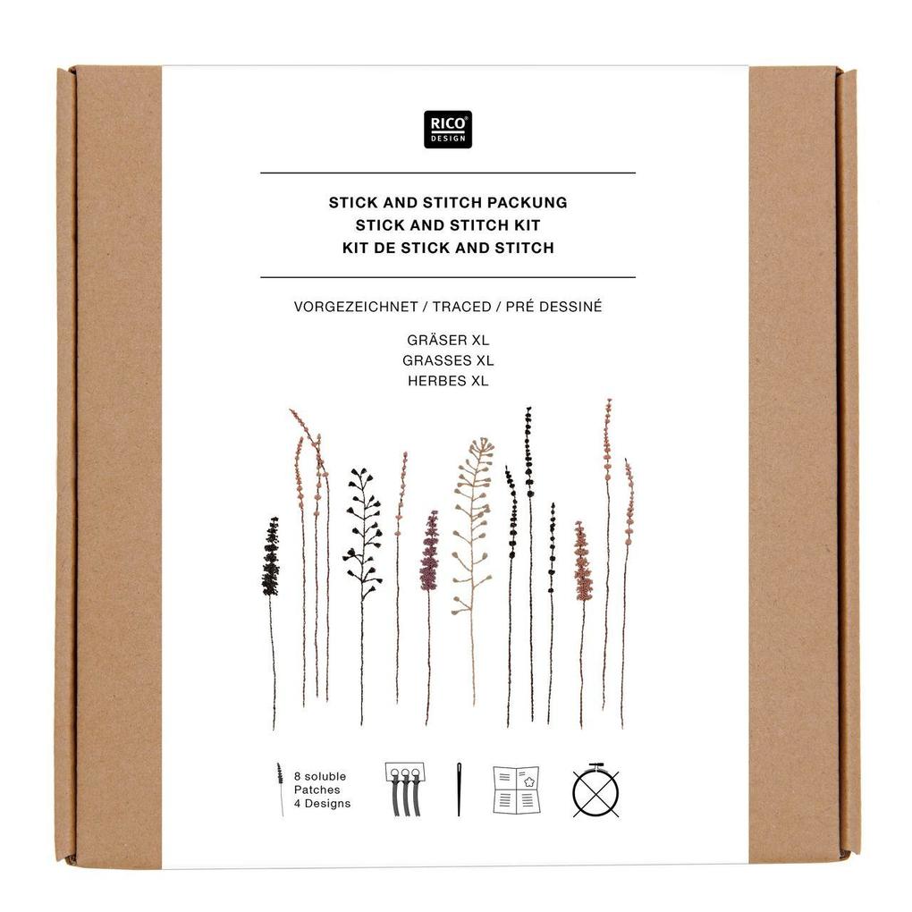 Weitere Ansicht: Stick & Stitch Packung, Gräser XL