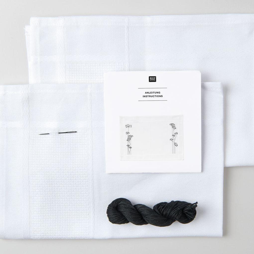 Weitere Ansicht: Stickpackung Gezählter Kreuzstich, Platzsets Gräser